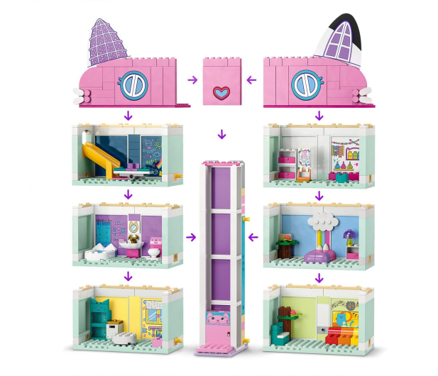 LEGO Koci domek Gabi 10788 Koci domek Gabi - 1159402 - zdjęcie 5